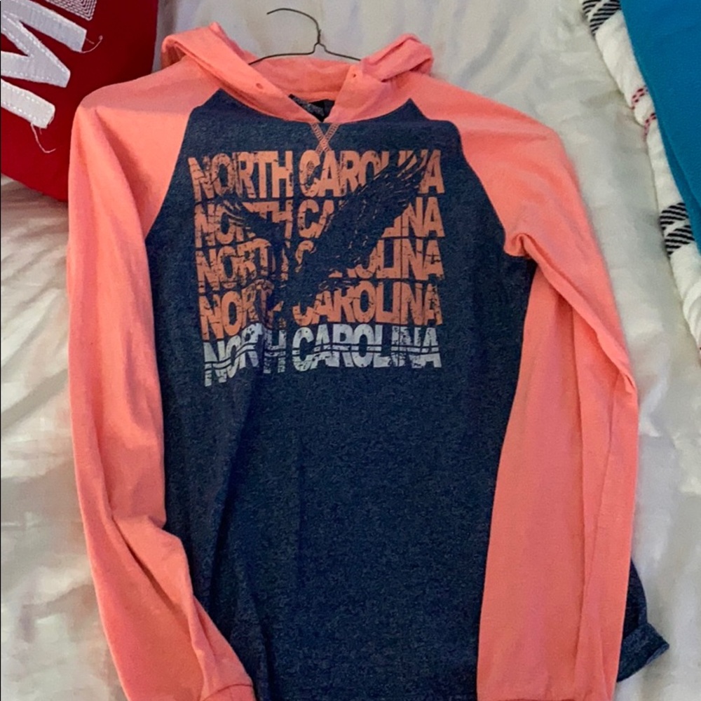 Hooded North Carolina sweatshirt